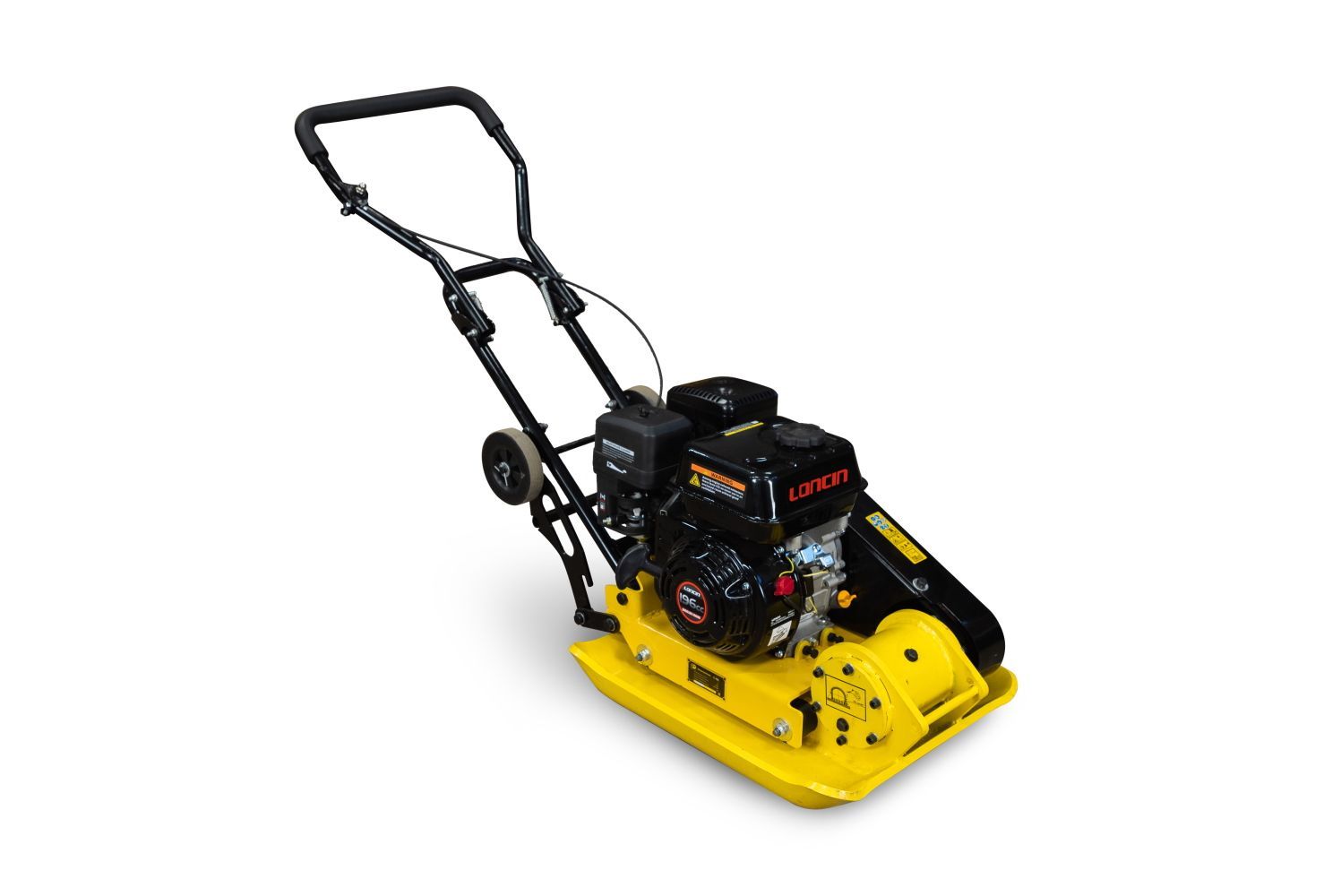 Виброплита TOR C-90L(R) 83 кг, 16кН (Loncin) колесный комплект
